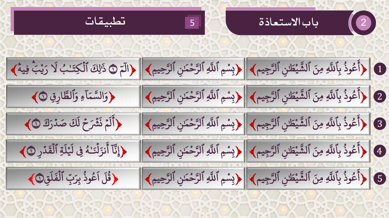 صيغ الاستعاذة - الصفحة 6